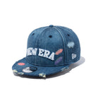 【ゴルフ】 9FIFTY リペアステッチ アーチロゴ ウォッシュドデニム - 13059029-OSFM | NEW ERA ニューエラ公式オンラインストア