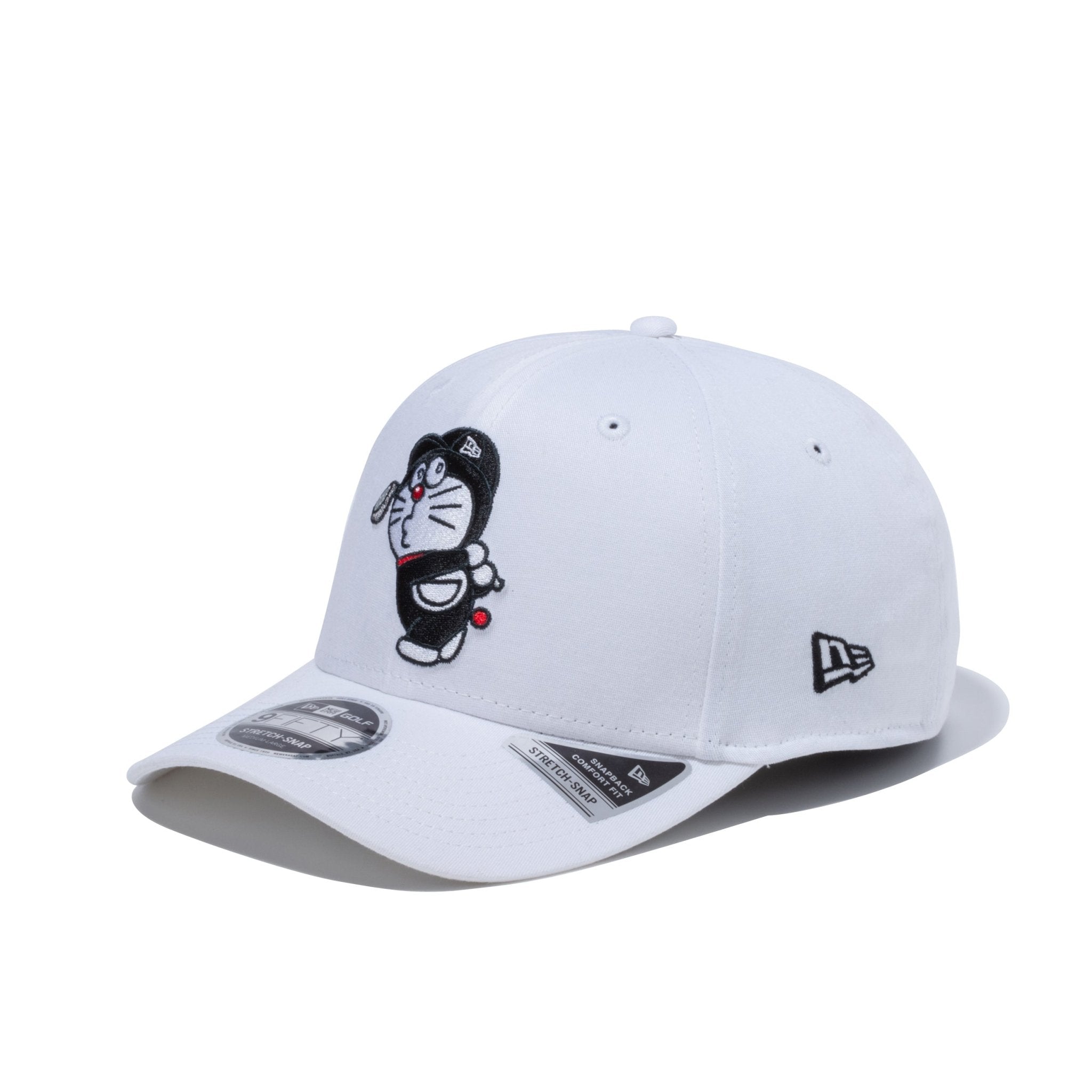 ゴルフ】 9FIFTY ストレッチスナップ ドラえもん ゴルフ ホワイト 