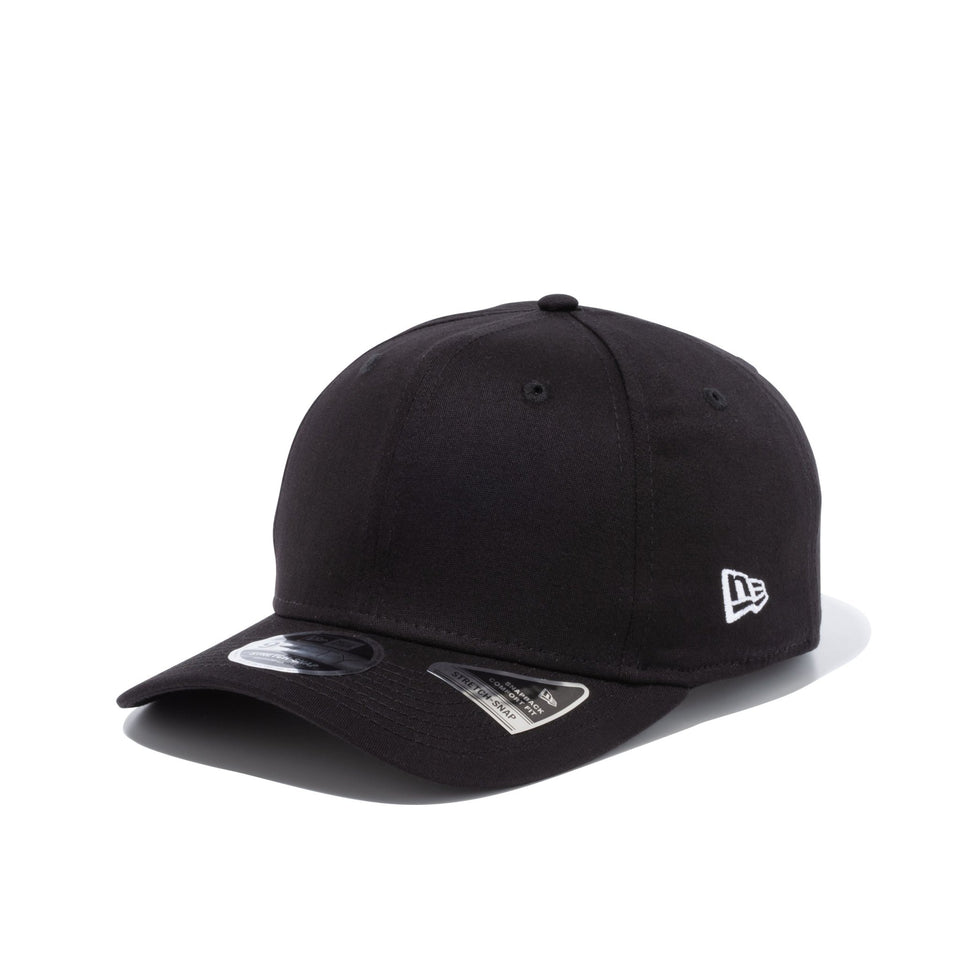 9FIFTY ストレッチスナップ ベーシック ブラック ホワイトフラッグ