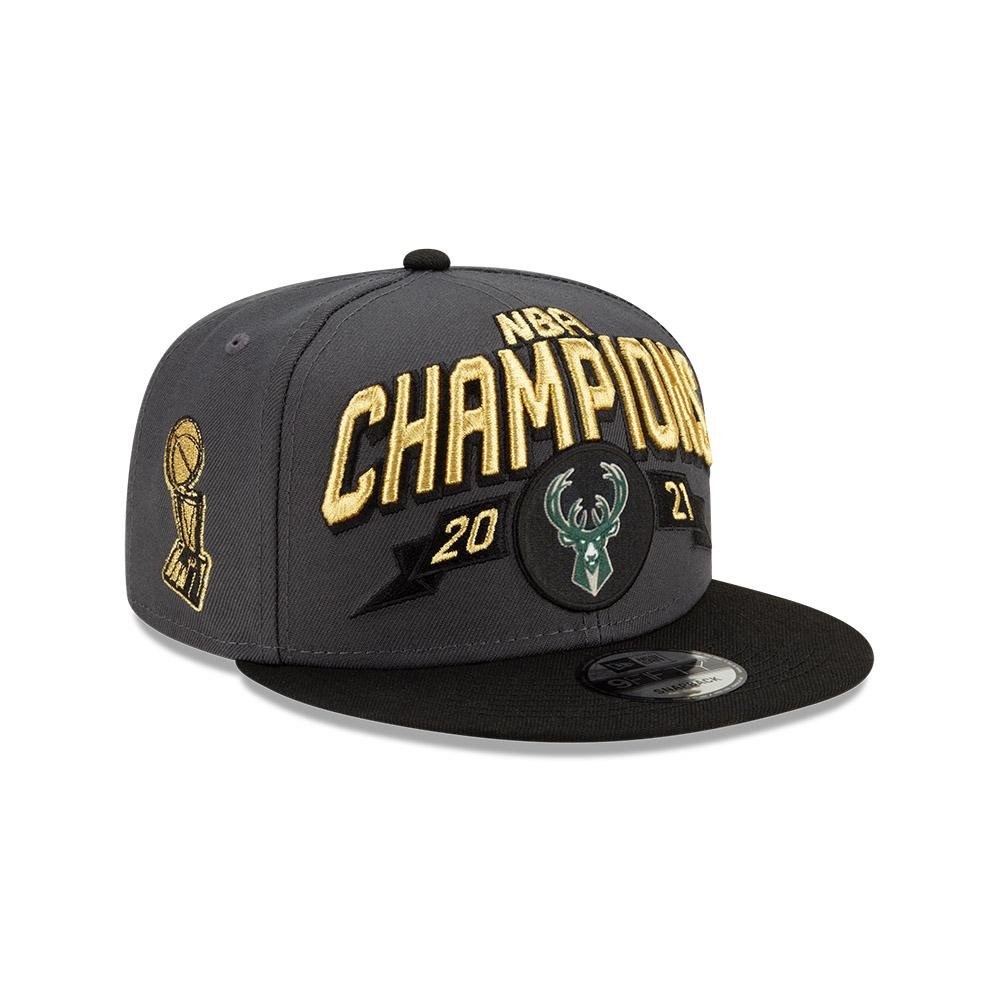 9FIFTY 2021 NBA ファイナル チャンピオン ロッカールームキャップ ミルウォーキー・バックス