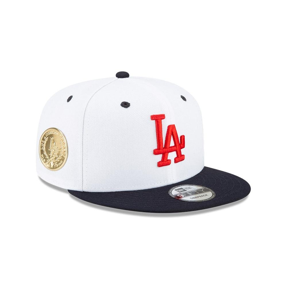 9FIFTY Americana ロサンゼルス・ドジャース ホワイト ネイビー