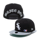 9FIFTY BLACK LETTER ARCH シカゴ・ホワイトソックス - 13111096-OSFM | NEW ERA ニューエラ公式オンラインストア