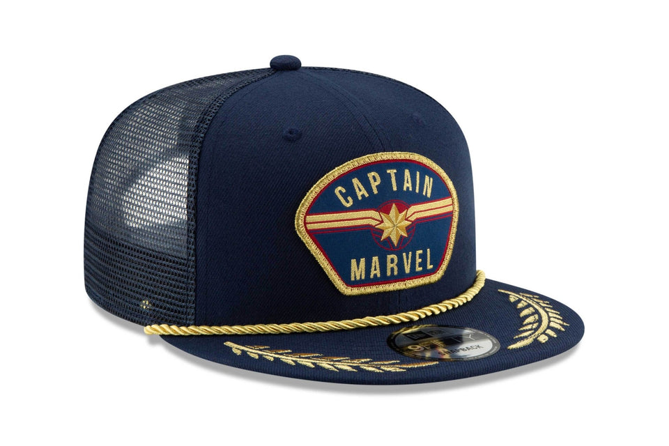 9FIFTY トラッカー Captain Marvel キャプテン・マーベル ブルー