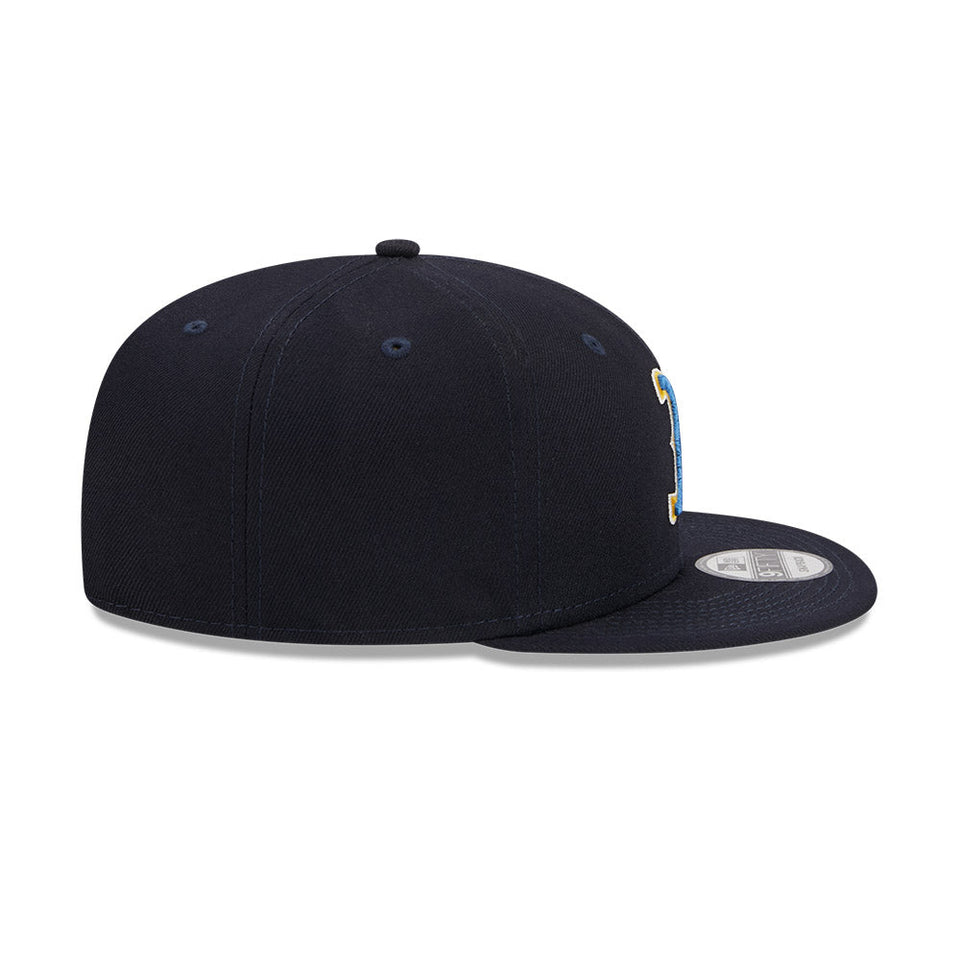 9FIFTY City Snapback ボストン・レッドソックス ネイビー グレーアンダーバイザー