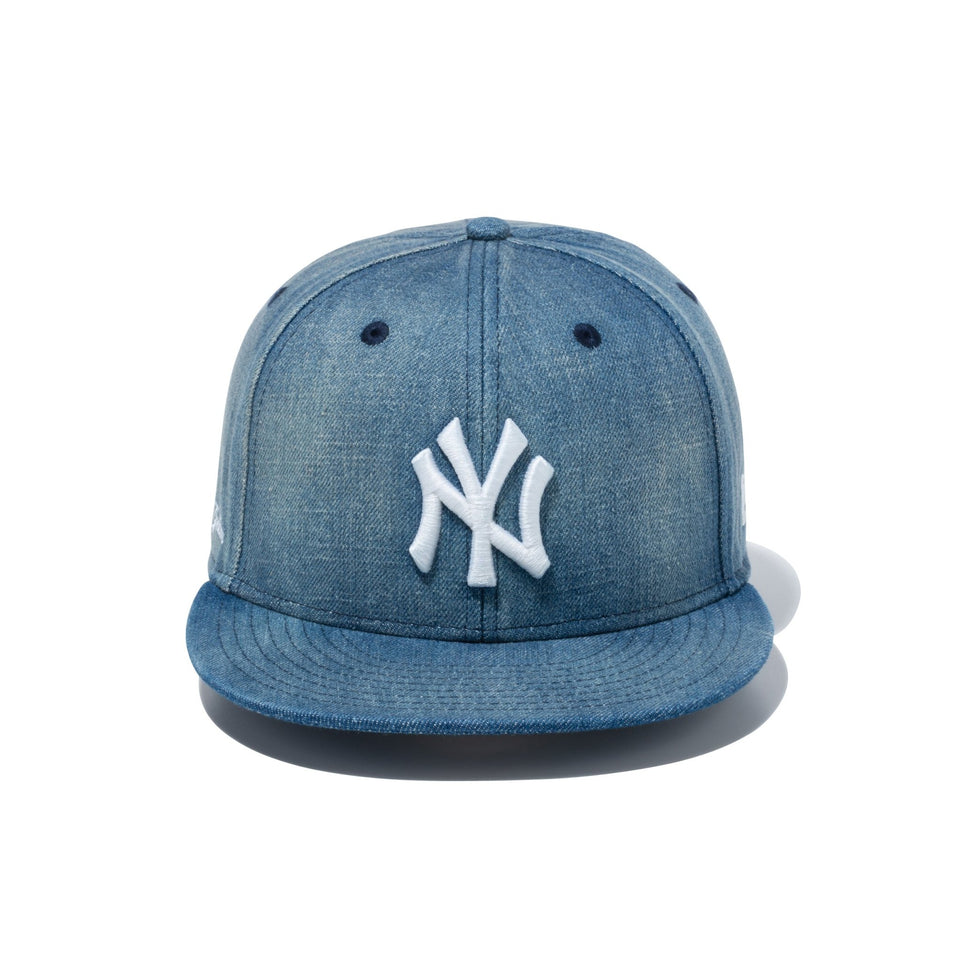 9FIFTY Denim ウォッシュドデニム × スノーホワイト - 13515850-SM | NEW ERA ニューエラ公式オンラインストア