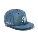 9FIFTY Denim ウォッシュドデニム × スノーホワイト - 13515850-SM | NEW ERA ニューエラ公式オンラインストア