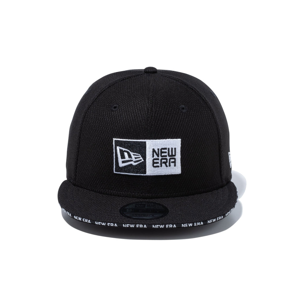 9FIFTY Diamond Era ボックスロゴ ブラック サンドイッチバイザー - 13515863-SM | NEW ERA ニューエラ公式オンラインストア