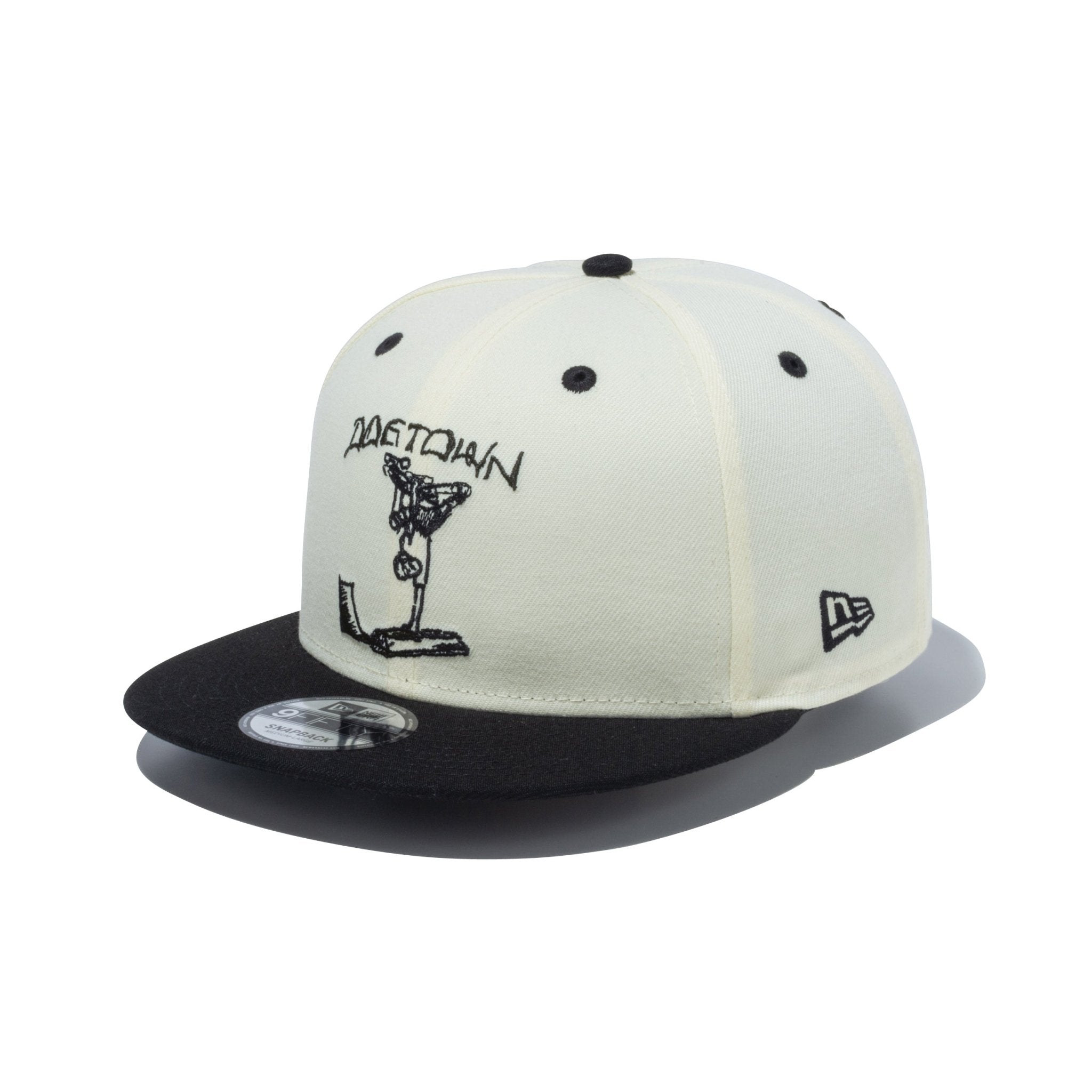 9FIFTY DOG TOWN ドッグタウン ロゴ クロームホワイト ブラック