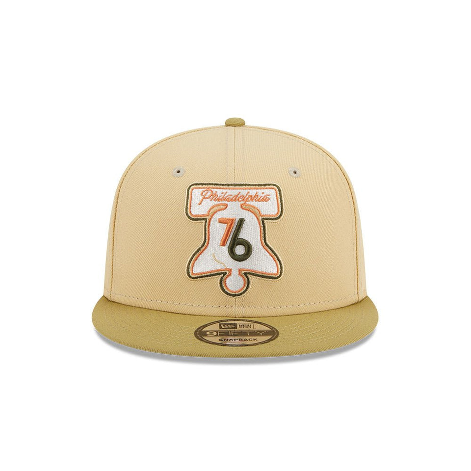 9FIFTY Earth Day Repreve フィラデルフィア・76ers ベガスゴールド