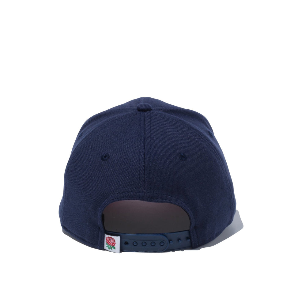 9FIFTY ストレッチスナップ England Rugby イングランドラグビー エンブレム ネイビー - 12556412-SM | NEW ERA ニューエラ公式オンラインストア