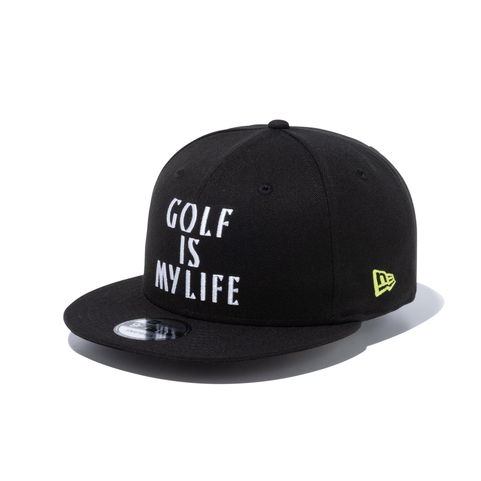ゴルフ】 9FIFTY Golf is My Life ブラック | ニューエラオンラインストア