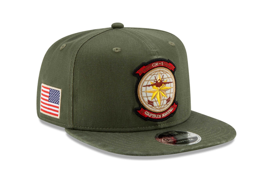 9FIFTY HC Captain Marvel キャプテン・マーベル オリーブ