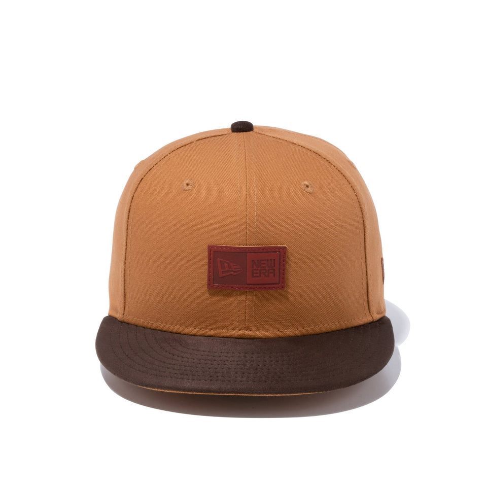 Newera 9forty サンディエゴパドレス ベロアレザーキャップ ブラック