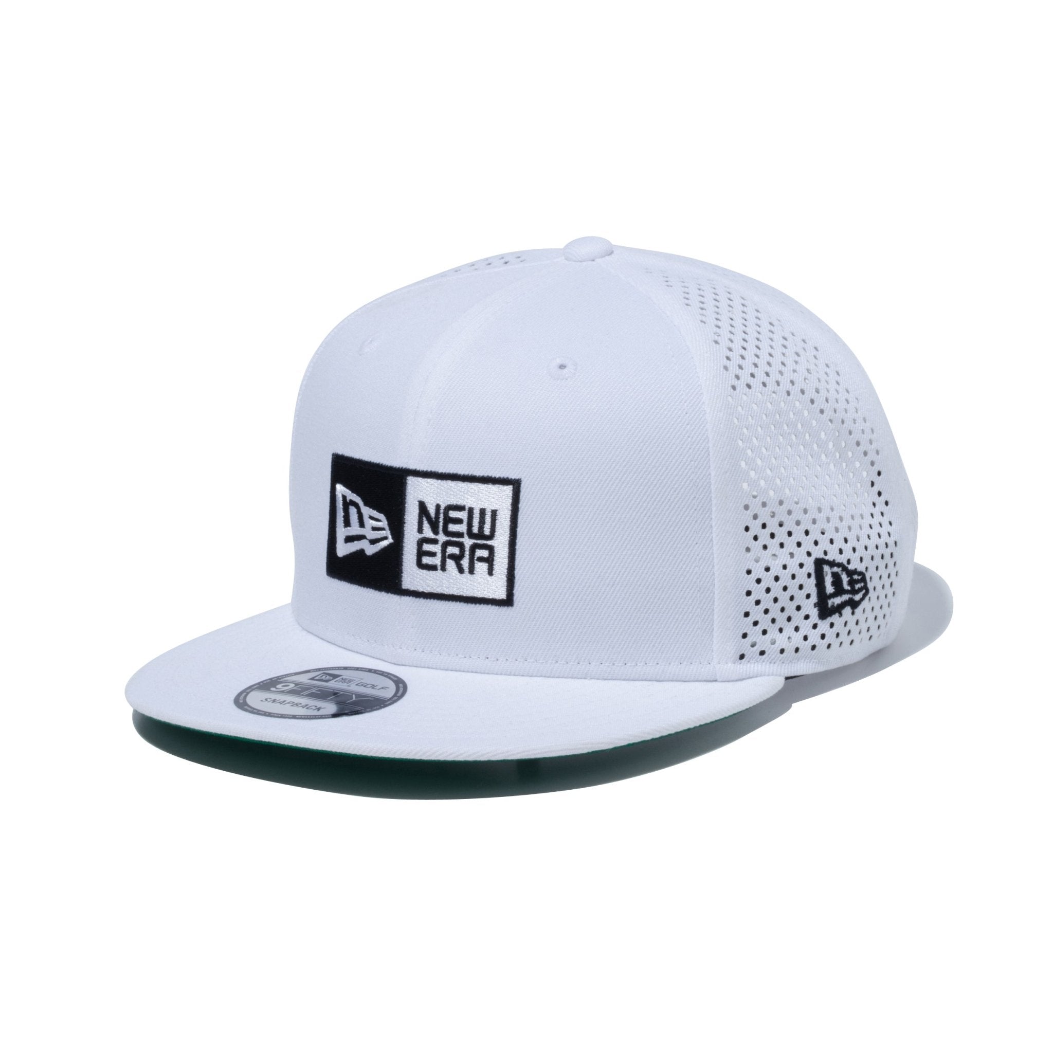 ニューエラ(NEW ERA) ゴルフ キャップ 9FIFTY Laser Perforated BOX Logo ボックスロゴ ホワイト 14109207/【ヒマラヤ公式通販】