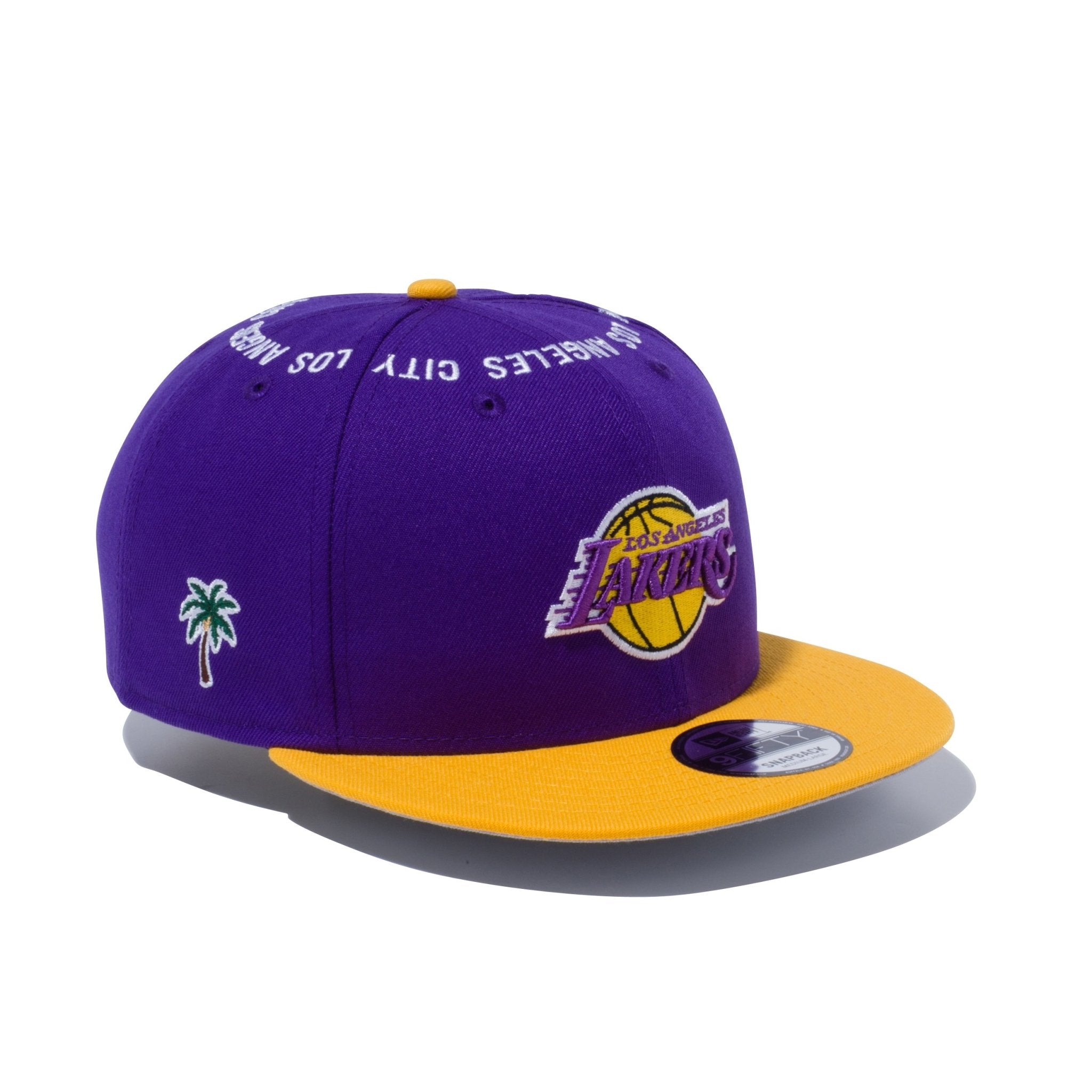 9FIFTY Los Angeles Collection ロサンゼルス・レイカーズ パープル イエローバイザー