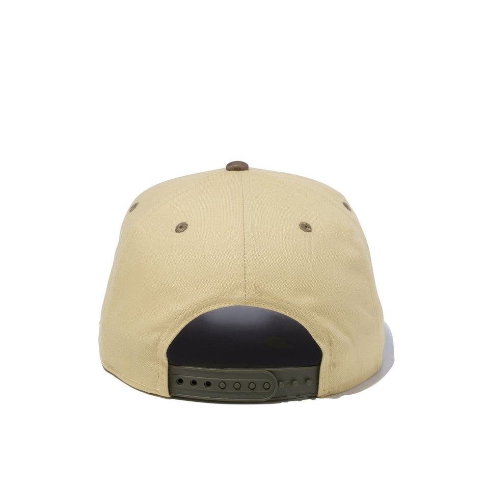 9FIFTY MLB Duck Canvas ダックキャンバス ニューヨーク・ヤンキース ベガスゴールド チャコールスウェードバイザー - 13328205-SM | NEW ERA ニューエラ公式オンラインストア