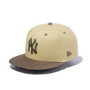 9FIFTY MLB Duck Canvas ダックキャンバス ニューヨーク・ヤンキース ベガスゴールド チャコールスウェードバイザー - 13328205-SM | NEW ERA ニューエラ公式オンラインストア