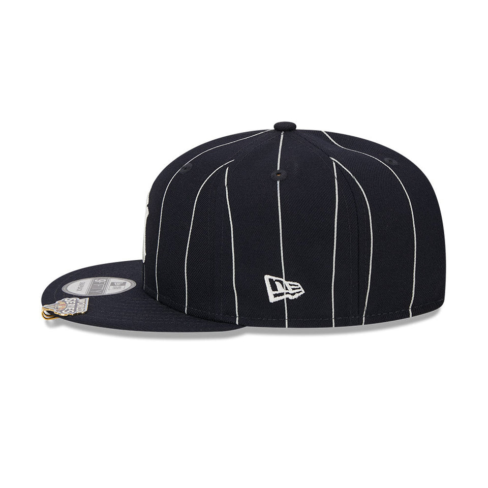 9FIFTY MLB Pinstripe Visor Clip ニューヨーク・ヤンキース ネイビー ケリーアンダーバイザー - 13743477-OSFM | NEW ERA ニューエラ公式オンラインストア