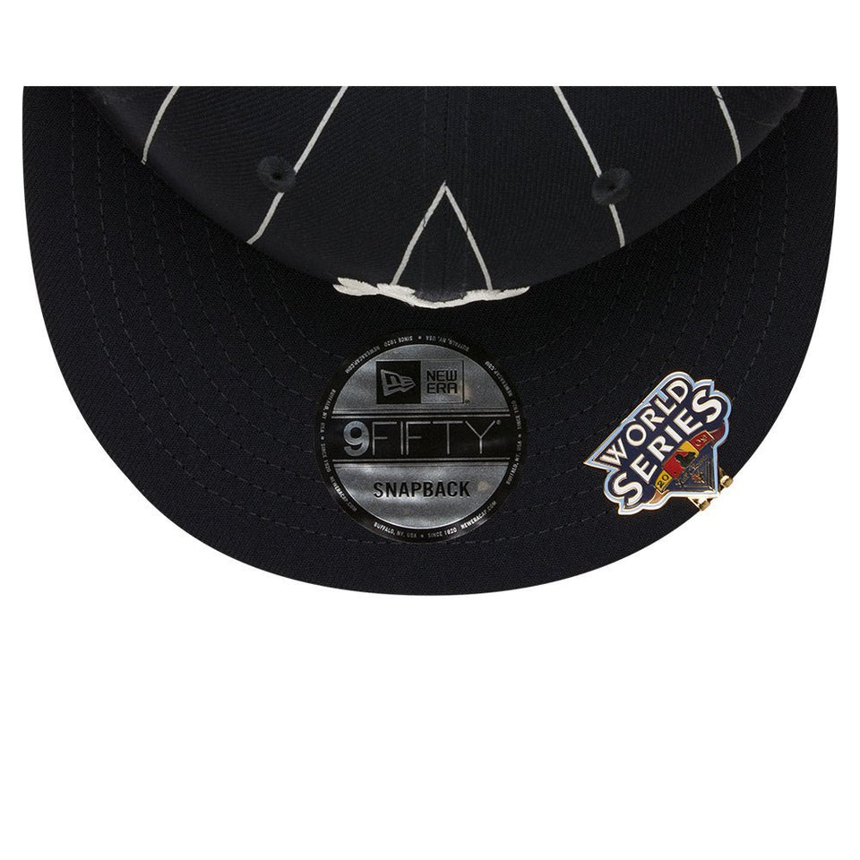 9FIFTY MLB Pinstripe Visor Clip ニューヨーク・ヤンキース ネイビー ケリーアンダーバイザー - 13743477-OSFM | NEW ERA ニューエラ公式オンラインストア