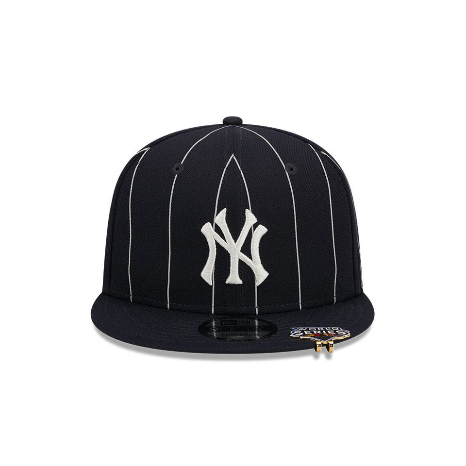 9FIFTY MLB Pinstripe Visor Clip ニューヨーク・ヤンキース ネイビー ケリーアンダーバイザー - 13743477-OSFM | NEW ERA ニューエラ公式オンラインストア