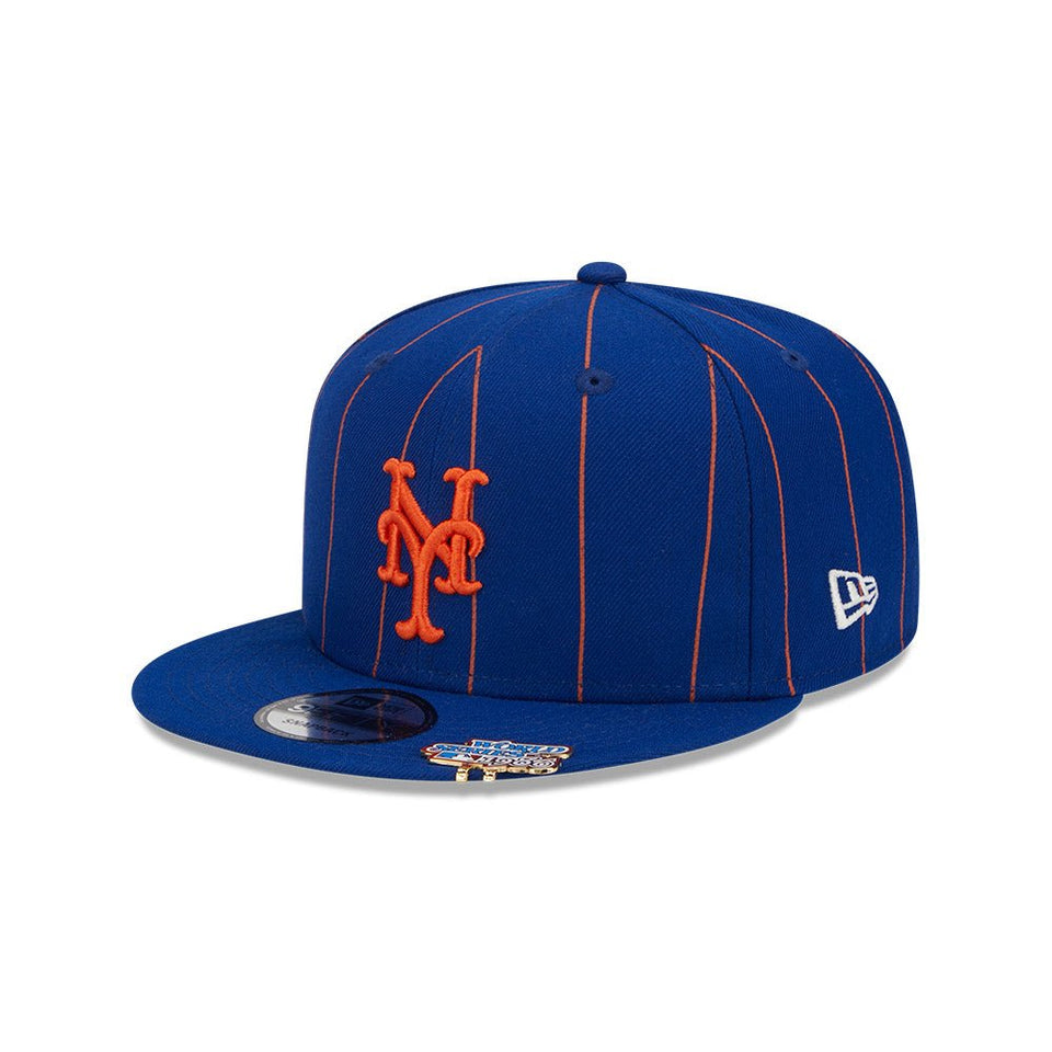 9FIFTY MLB Pinstripe Visor Clip ニューヨーク・メッツ ブルー ケリーアンダーバイザー