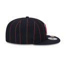 9FIFTY MLB Pinstripe Visor Clip ボストン・レッドソックス ネイビー ケリーアンダーバイザー - 13743481-OSFM | NEW ERA ニューエラ公式オンラインストア