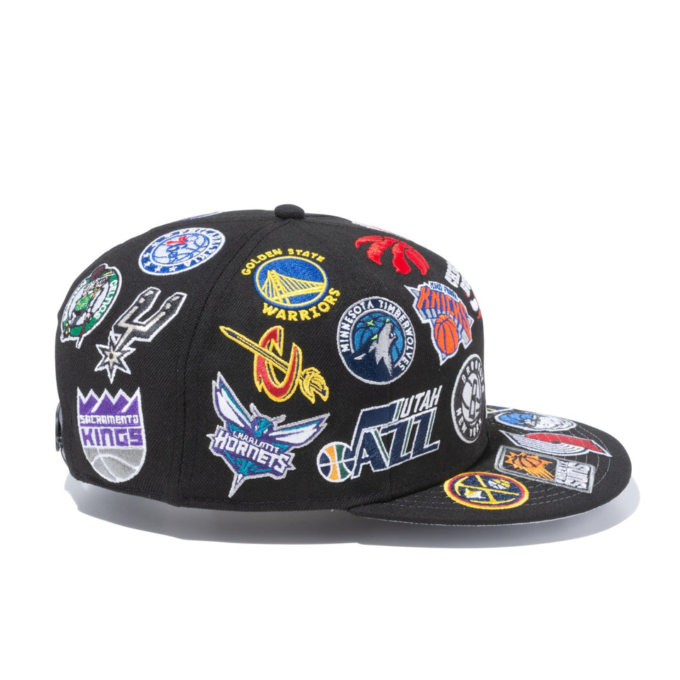 信頼 ⭐️ NEWERA ⭐️ 9FIFTY NBAオールチームロゴ キャップ