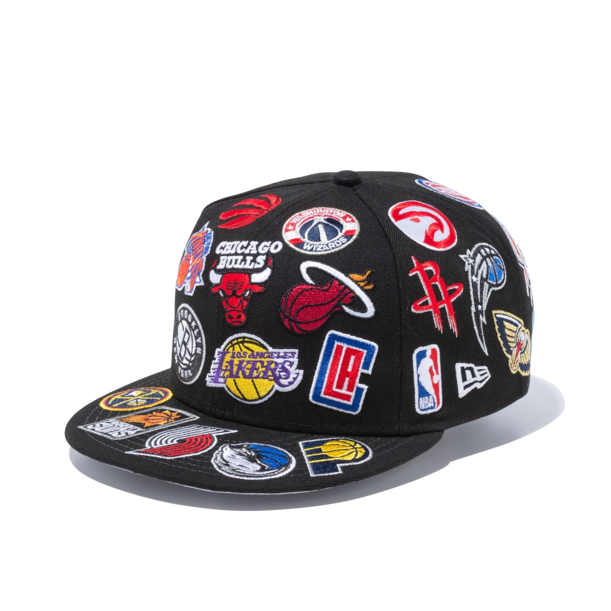 9FIFTY チームロゴオールオーバー NBA ブラック | ニューエラ