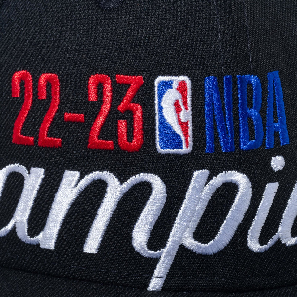 9FIFTY NBA 2023 CHAMPIONS ロッカールームキャップ デンバー・ナゲッツ ブラック グレーアンダーバイザー - 13946669-OSFM | NEW ERA ニューエラ公式オンラインストア