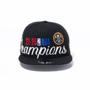 9FIFTY NBA 2023 CHAMPIONS ロッカールームキャップ デンバー・ナゲッツ ブラック グレーアンダーバイザー - 13946669-OSFM | NEW ERA ニューエラ公式オンラインストア