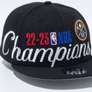 9FIFTY NBA 2023 CHAMPIONS ロッカールームキャップ デンバー・ナゲッツ ブラック グレーアンダーバイザー - 13946669-OSFM | NEW ERA ニューエラ公式オンラインストア