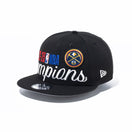 9FIFTY NBA 2023 CHAMPIONS ロッカールームキャップ デンバー・ナゲッツ ブラック グレーアンダーバイザー - 13946669-OSFM | NEW ERA ニューエラ公式オンラインストア