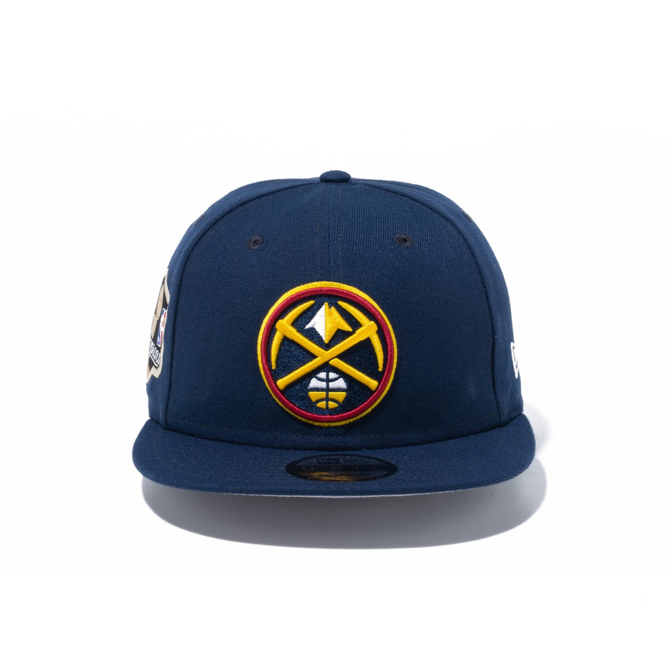 9FIFTY NBA 2023 CHAMPIONS Side Patch デンバー・ナゲッツ ネイビー