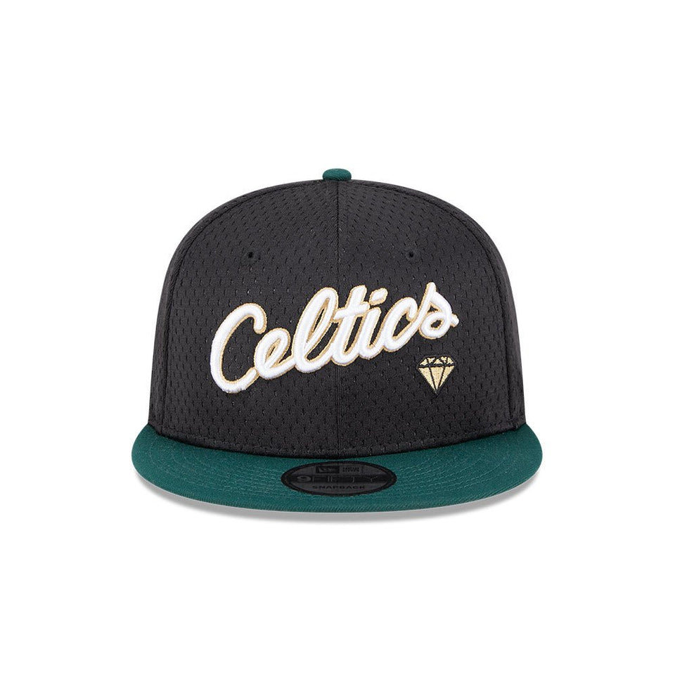 9FIFTY NBA Mesh Crown ボストン・セルティックス ブラック グリーン