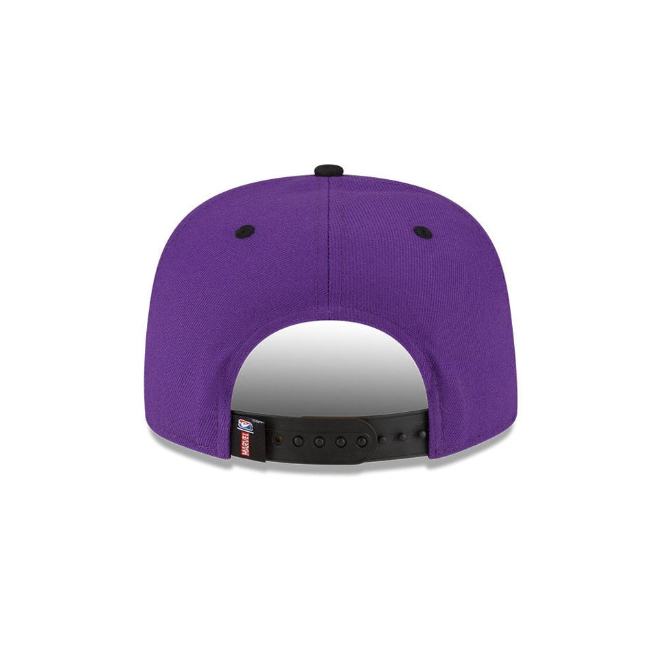 9FIFTY NBA x Marvel ロサンゼルス・レイカーズ アイアンマン パープル ブラックバイザー - 13549233-OSFM | NEW ERA ニューエラ公式オンラインストア