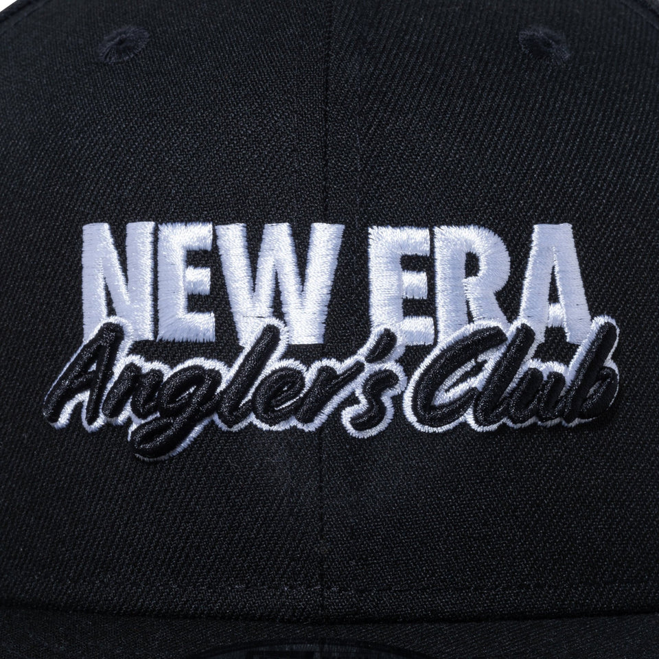 9FIFTY New Era Angler's Club ブラック 【ニューエラアウトドア】 - 13772429-SM | NEW ERA ニューエラ公式オンラインストア