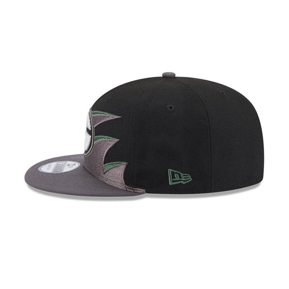 9FIFTY NFL Tidal グリーンベイ・パッカーズ ブラック グレーアンダーバイザー - 13542604-OSFM | NEW ERA ニューエラ公式オンラインストア