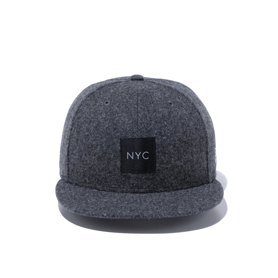 9FIFTY メルトン NYC チャコール - 12853872-SM | NEW ERA ニューエラ公式オンラインストア