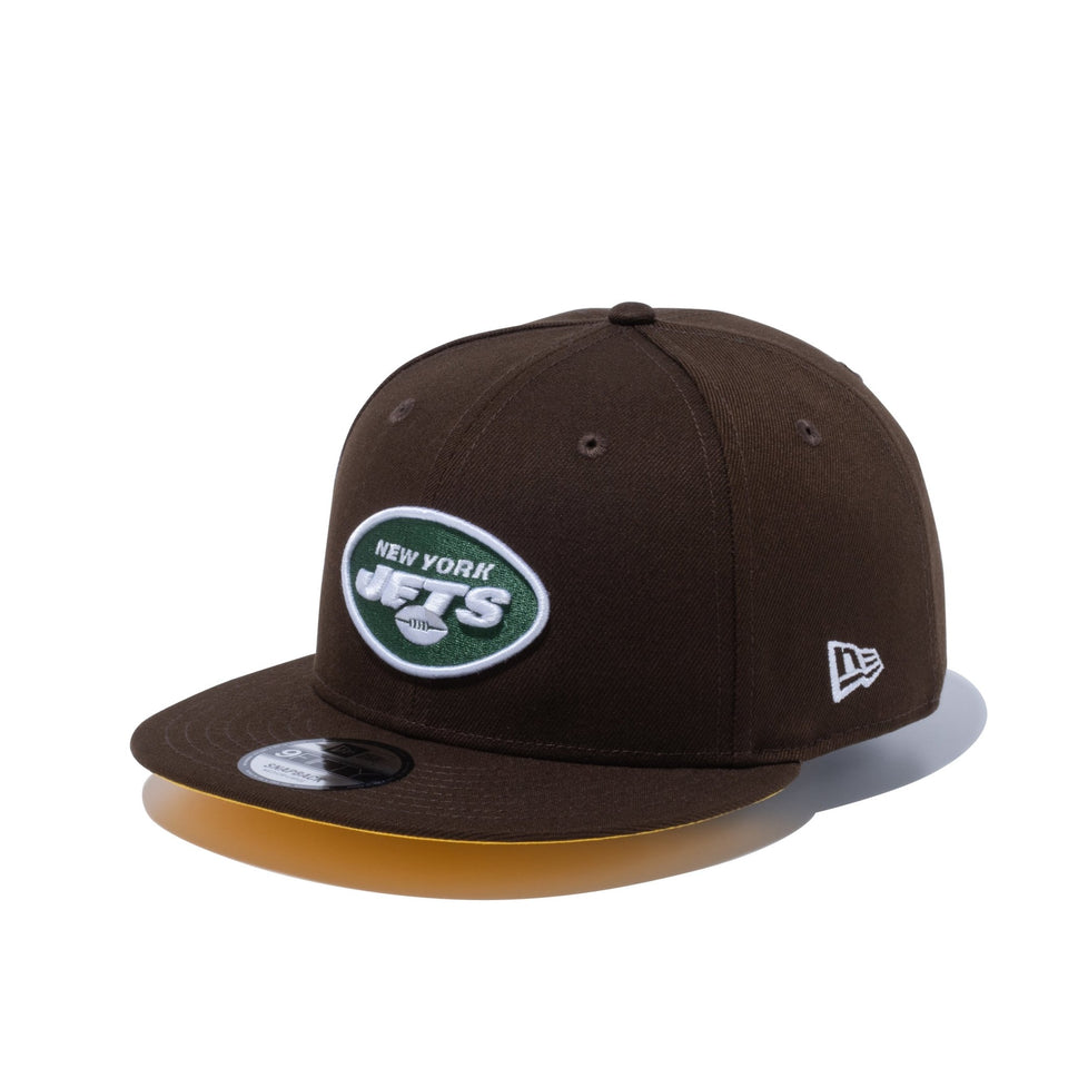 9FIFTY NYC Yellow Cab ニューヨーク・ジェッツ イエローアンダーバイザー - 13328196-SM | NEW ERA ニューエラ公式オンラインストア