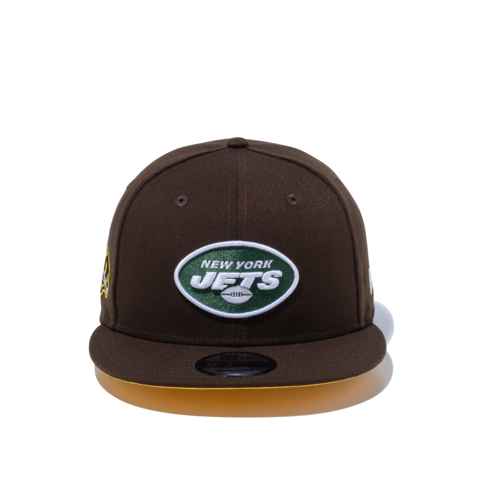 9FIFTY NYC Yellow Cab ニューヨーク・ジェッツ イエローアンダーバイザー - 13328196-SM | NEW ERA ニューエラ公式オンラインストア