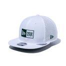 【ゴルフ】 9FIFTY Original Fit Laser Perforated ボックスロゴ ホワイト × フィールドグリーン/スノーホワイト - 13517897-OSFM | NEW ERA ニューエラ公式オンラインストア