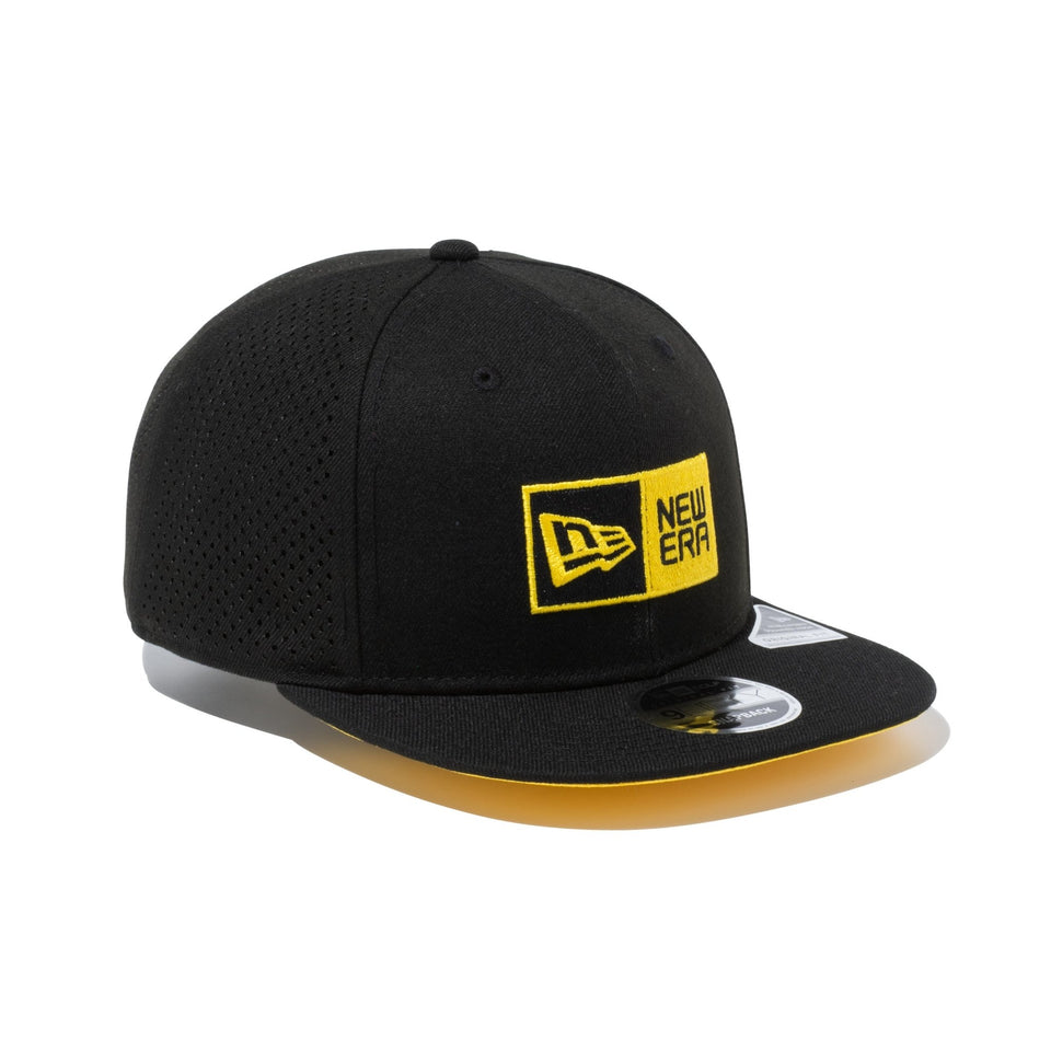 【ゴルフ】 9FIFTY Original Fit Laser Perforated ボックスロゴ ブラック × オンブレゴールド/ブラック - 13517898-OSFM | NEW ERA ニューエラ公式オンラインストア