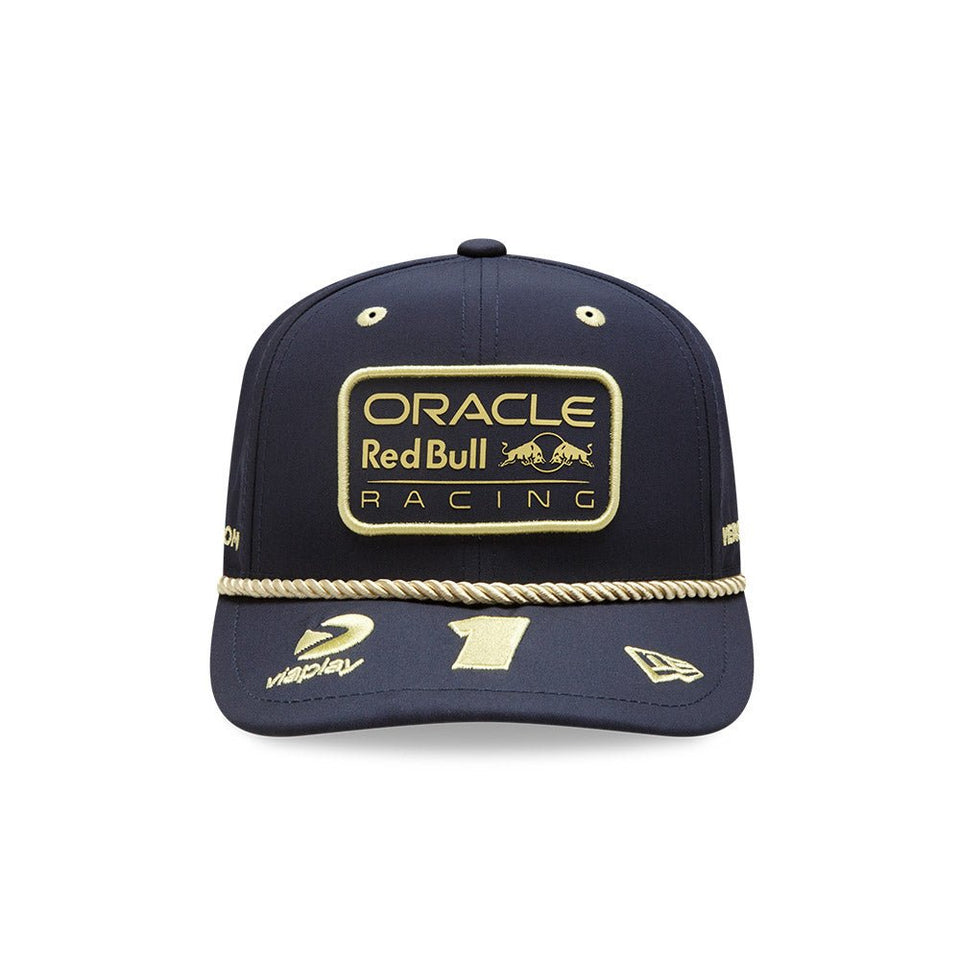 9FIFTY Original Fit Oracle Red Bull Racing Max Verstappen Champs Caps ネイビー × ゴールド - 14176045-SM | NEW ERA ニューエラ公式オンラインストア