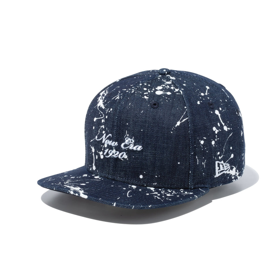 【ゴルフ】 9FIFTY Original Fit Splash Print スプラッシュペイント インディゴデニム × スノーホワイト - 13517891-OSFM | NEW ERA ニューエラ公式オンラインストア