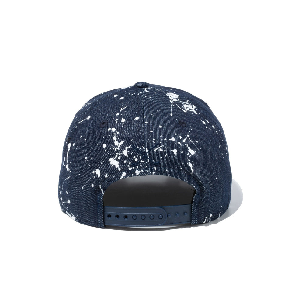 【ゴルフ】 9FIFTY Original Fit Splash Print スプラッシュペイント インディゴデニム × スノーホワイト - 13517891-OSFM | NEW ERA ニューエラ公式オンラインストア