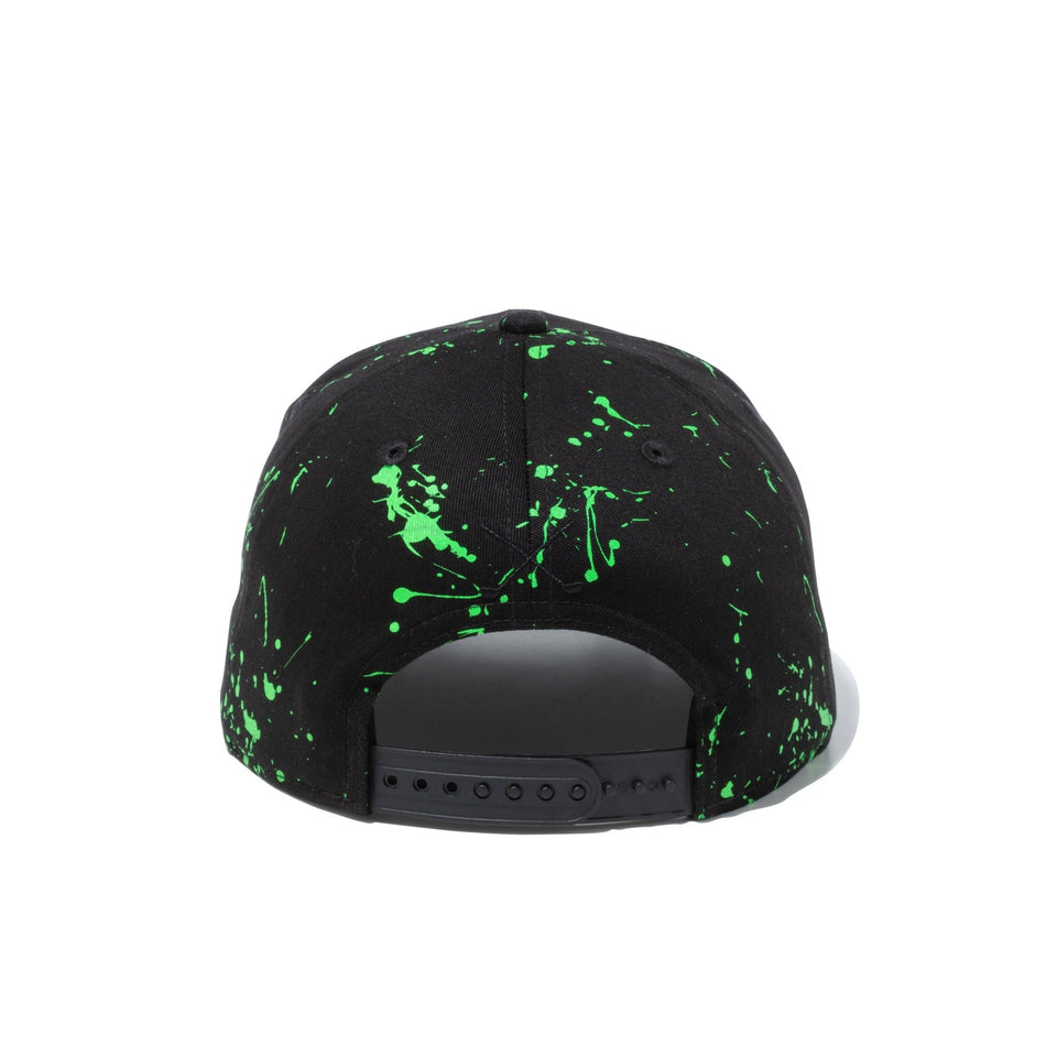 【ゴルフ】 9FIFTY Original Fit Splash Print スプラッシュペイント ブラック × スノーホワイト - 13517892-OSFM | NEW ERA ニューエラ公式オンラインストア