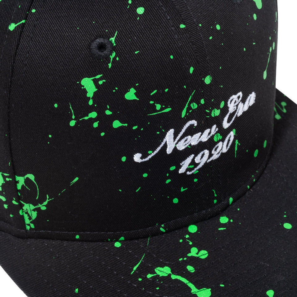 【ゴルフ】 9FIFTY Original Fit Splash Print スプラッシュペイント ブラック × スノーホワイト - 13517892-OSFM | NEW ERA ニューエラ公式オンラインストア