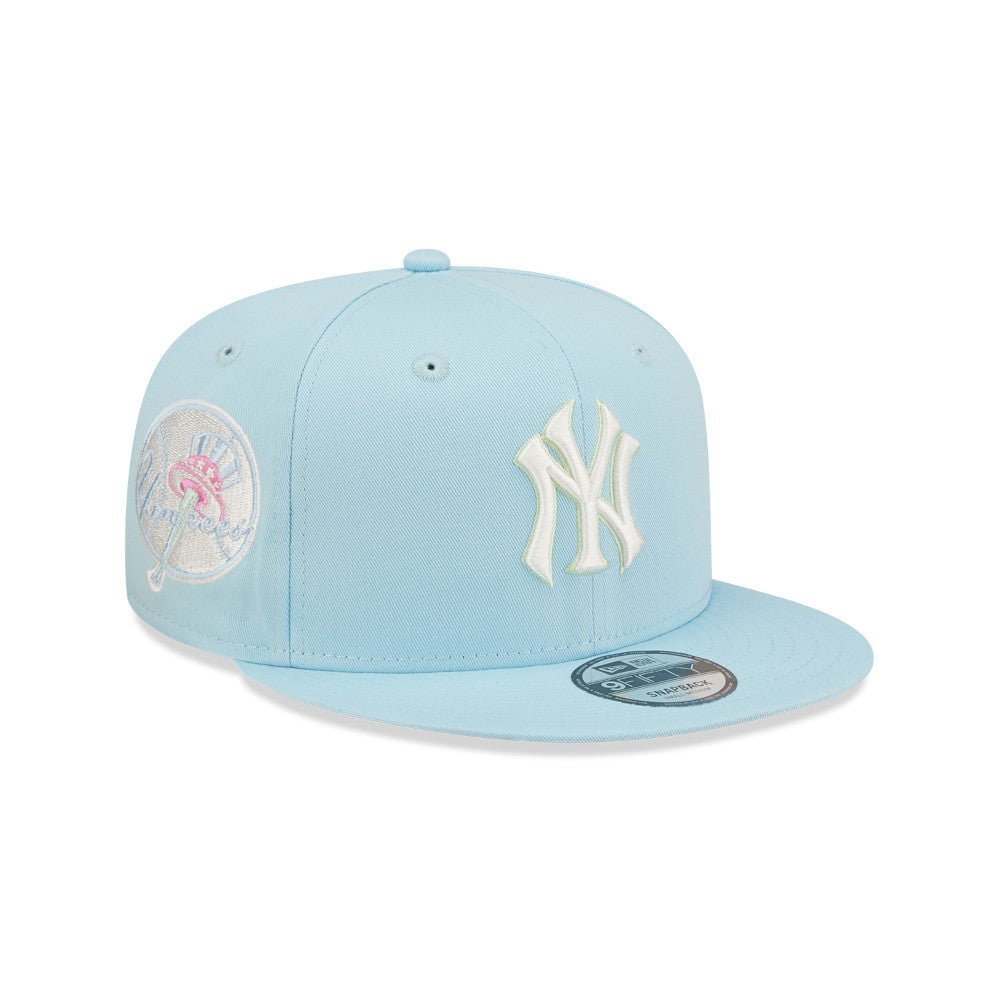 9FIFTY Pastel Patch ニューヨーク・ヤンキース ライトブルー ピンク 