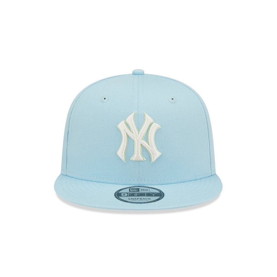 9FIFTY Pastel Patch ニューヨーク・ヤンキース ライトブルー ピンクアンダーバイザー - 13699580-SM | NEW ERA ニューエラ公式オンラインストア