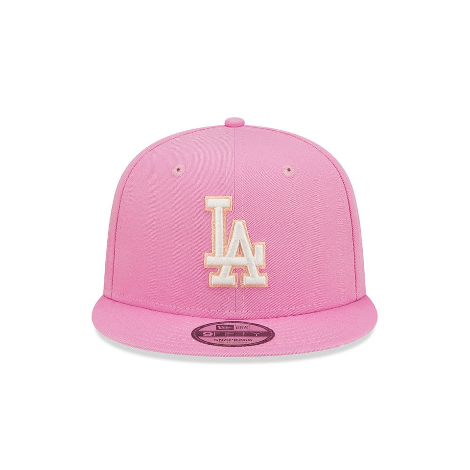 9FIFTY Pastel Patch ロサンゼルス・ドジャース ピンク ライトブルーアンダーバイザー